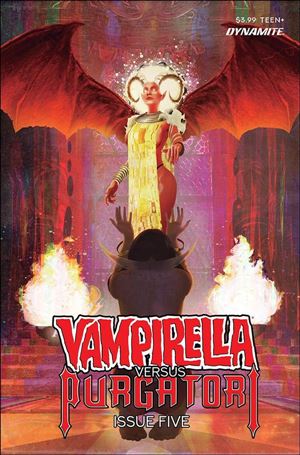 Vampirella vs Purgatori issue 5-G Daniel Maine Cover