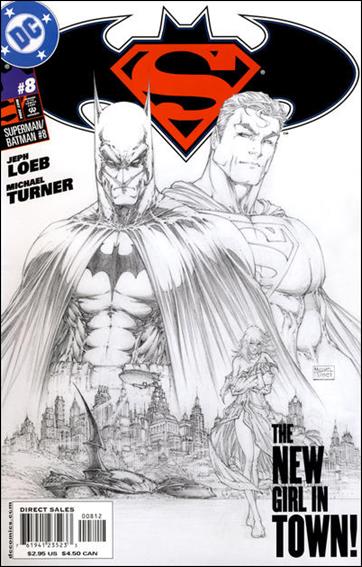 Superman/Batman issue 8-B Sketch Cover (2nd Printing)