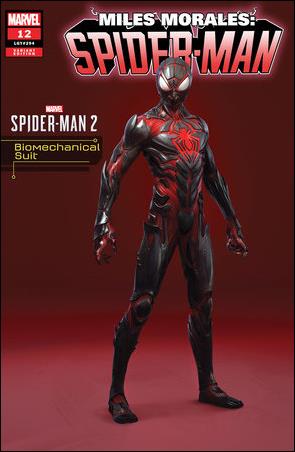 Miles Morales: Spider-Man (2022) issue 12-B Biomechanical Suit Video Game Cover