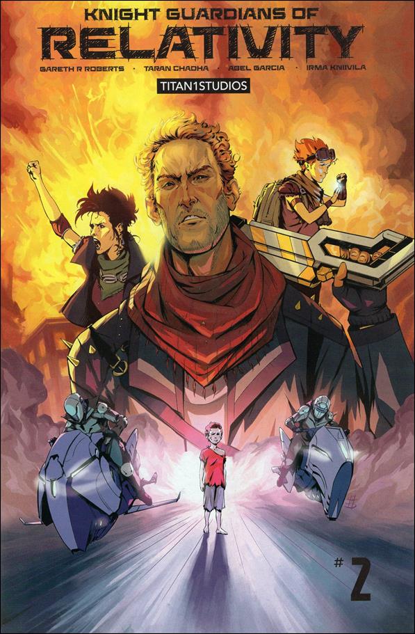 Knight Guardians of Relativity issue 2 Gabe Sapienza Cover