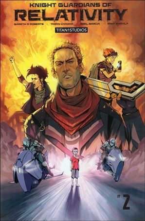 Knight Guardians of Relativity issue 2 Gabe Sapienza Cover