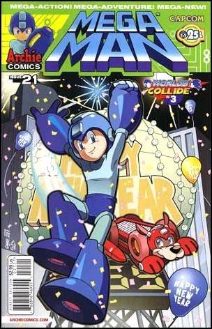 Mega Man issue 21 Chad Thomas Cover