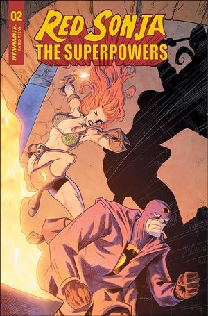 Red Sonja: The Superpowers issue 2-J Lee Ferguson 1:15 Cover