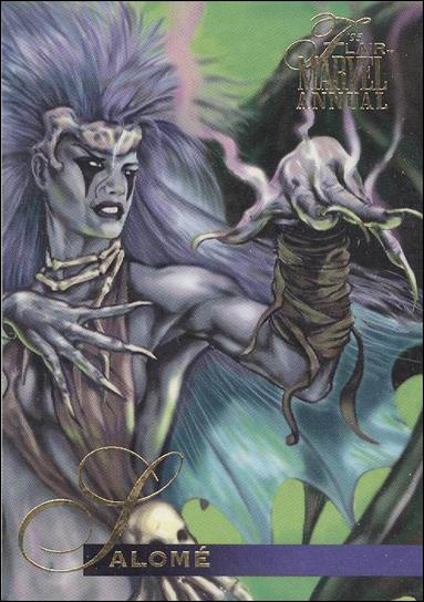 Marvel Annual Flair '95 (Base Set) card 119 Salome