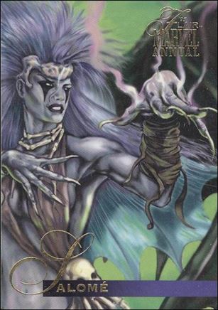 Marvel Annual Flair '95 (Base Set) card 119 Salome