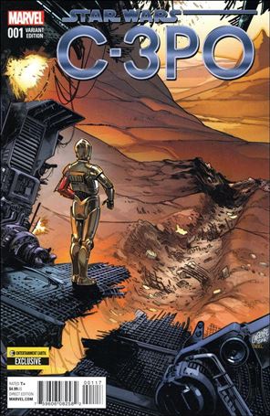 Star Wars Special: C-3PO issue 1-L Pepe Larraz Entertainment Earth Cover