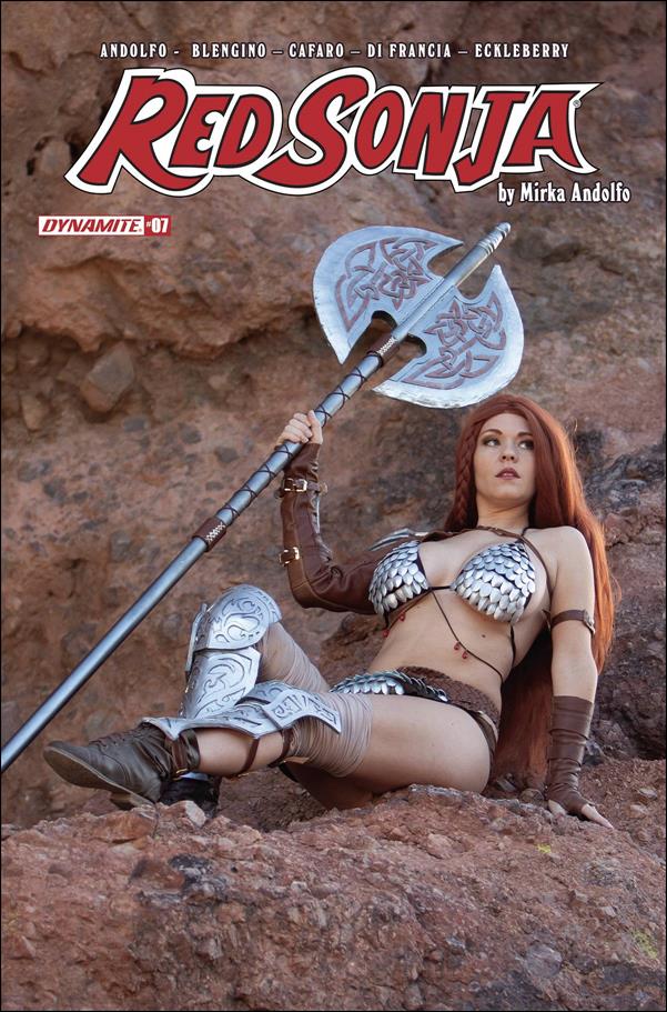 Red Sonja (2021) issue 7-E Cosplay Photo Cover