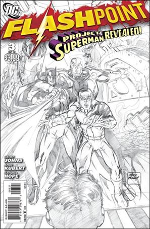 Flashpoint (2011) issue 3-C Andy Kubert 1:25 Sketch Cover