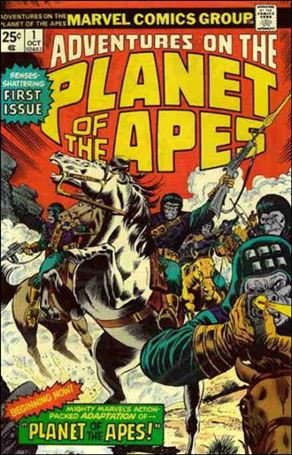 Adventures on the Planet of the Apes Cover Image 1