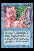 Magic the Gathering: The Dark (Base Set) card 34 Psychic Allergy