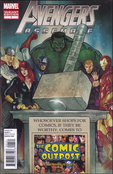Avengers Assemble (2012) issue 1-MN Comic Outpost Hammer Time Cover
