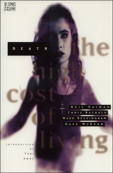 Death: The High Cost of Living issue 1-D Embossed Silver Lettering