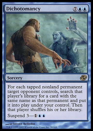 Magic the Gathering: Planar Chaos (Base Set) card 38 Dichotomancy