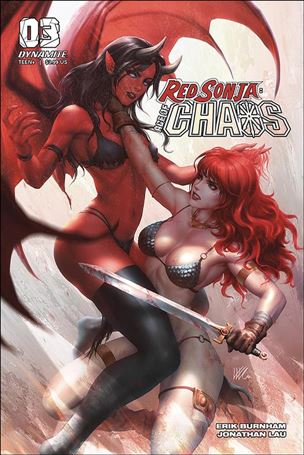 Red Sonja: Age of Chaos issue 3-D Kunkka Cover