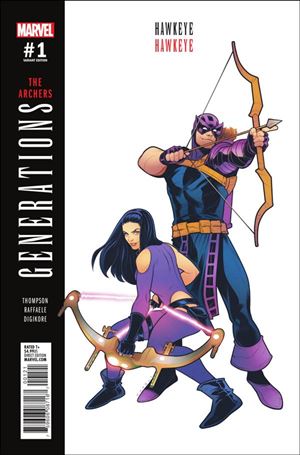 Generations: Hawkeye & Hawkeye issue 1-B Elizabeth Torque Cover