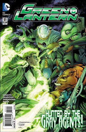 Green Lantern (2011) issue 51 Rafa Sandoval Cover