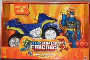 DC Super Friends (Vehicles) item 8 Dirt Driver with Batman
