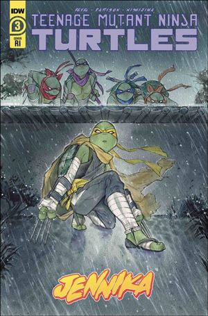 TMNT: Jennika issue 3-B Peach Momoko 1:10 Cover