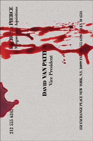 American Psycho (2023) issue 3-D Randall Bruder Cover