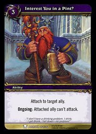World of Warcraft: Heroes of Azeroth (Base Set) card 162 Interest You in a Pint?