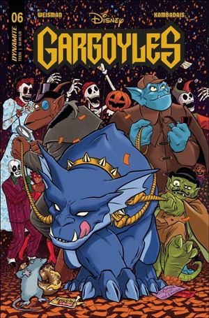 Gargoyles (2022) issue 6-B Amanda Conner Cover