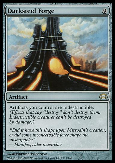 Magic the Gathering: Planechase (Base Set) card 111 Darksteel Forge