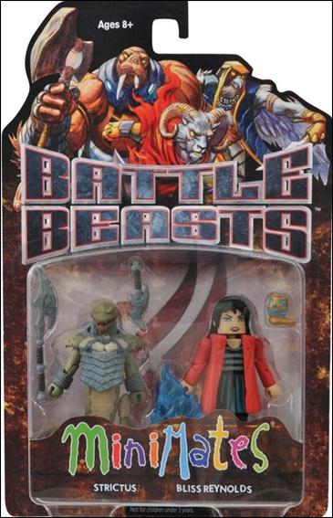 Battle Beasts Minimates figure 3 Strictus and Bliss Reynolds