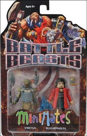 Battle Beasts Minimates figure 3 Strictus and Bliss Reynolds