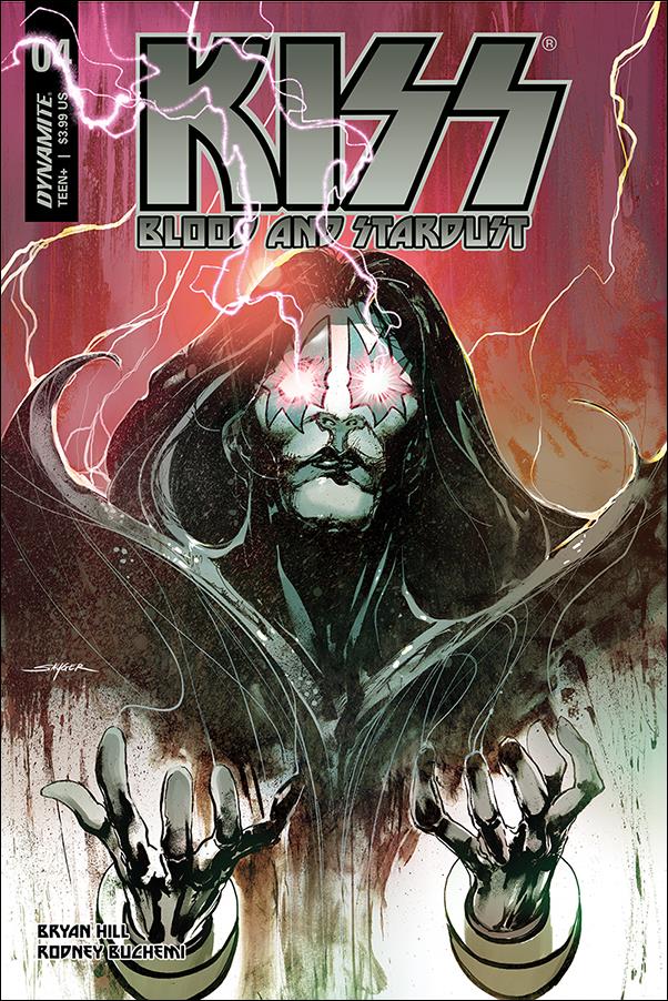 Kiss: Blood and Stardust issue 4 Stuart Sayger Cover