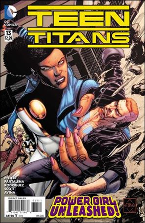Teen Titans (2014) issue 13 Ethan Van Sciver Cover