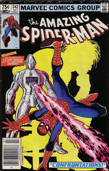 Amazing Spider-Man (1963) issue 242-B Canadian Price Cover