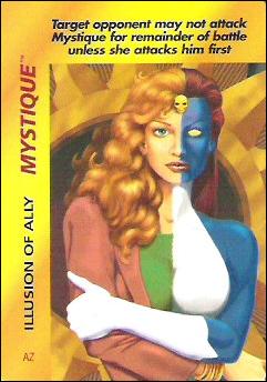 Marvel OverPower (Base Set) card nn152 Mystique: Illusion of Ally