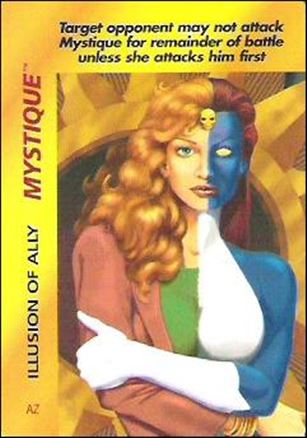 Marvel OverPower (Base Set) card nn152 Mystique: Illusion of Ally