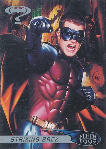 Batman Forever (Retail Base Set) card 10 Striking Back