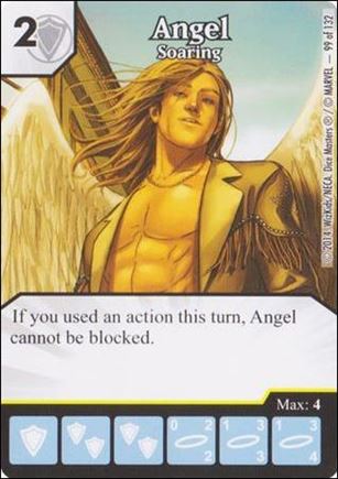 Marvel Dice Masters Avengers vs. X-Men  card 99 Angel: Soaring