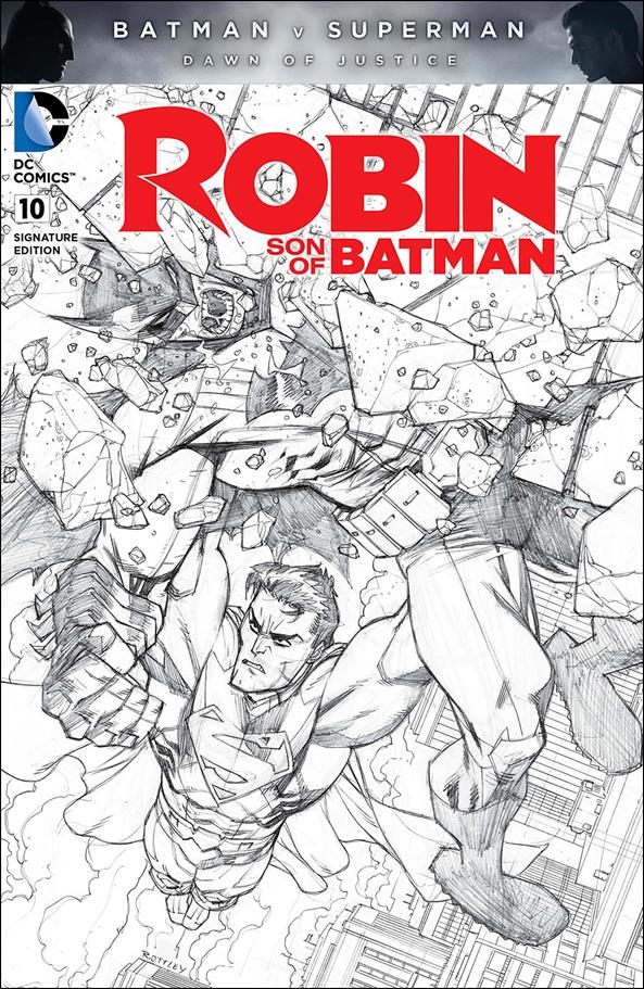 Robin: Son of Batman issue 10-E Unbagged Ryan Ottley Sketch Cover