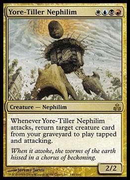 Magic the Gathering: Guildpact (Base Set) card 140 Yore-Tiller Nephilim