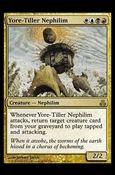 Magic the Gathering: Guildpact (Base Set) card 140 Yore-Tiller Nephilim
