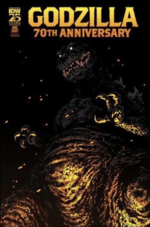 Godzilla: 70th Anniversary issue 1-B Sophie Campbell Cover