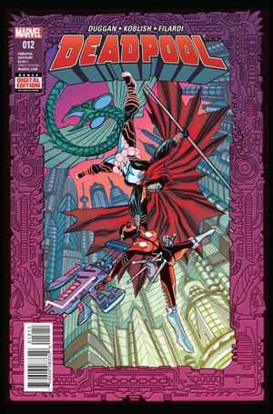 Deadpool (2016) issue 12 Standard Cover