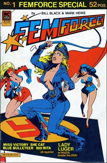 Femforce Special issue 1 Wraparound cover