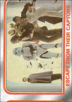 Star Wars: The Empire Strikes Back: Series 1 (Base Set) card 108 Escape from Their Captors