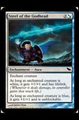 Magic the Gathering: Shadowmoor (Base Set) card 150 Steel of the Godhead