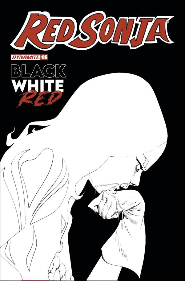 Red Sonja: Black White Red issue 6-K Jae Lee 1:30 Black & White Cover
