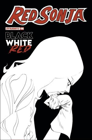 Red Sonja: Black White Red issue 6-K Jae Lee 1:30 Black & White Cover