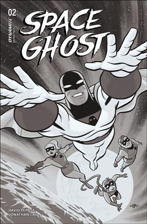 Space Ghost (2024) issue 2-O Michael Cho Black and White 1:20 Cover