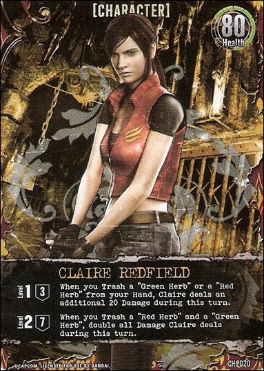 Resident Evil: Alliance (Base Set) card CH-020 Claire Redfield