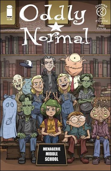 Oddly Normal (2014) issue 8-B Dan Schoening Cover