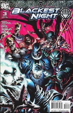 Blackest Night issue 3 Ivan Reis Cover