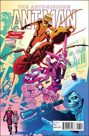 Astonishing Ant-Man issue 7-C Chris Samnee The Story Thus Far... Cover
